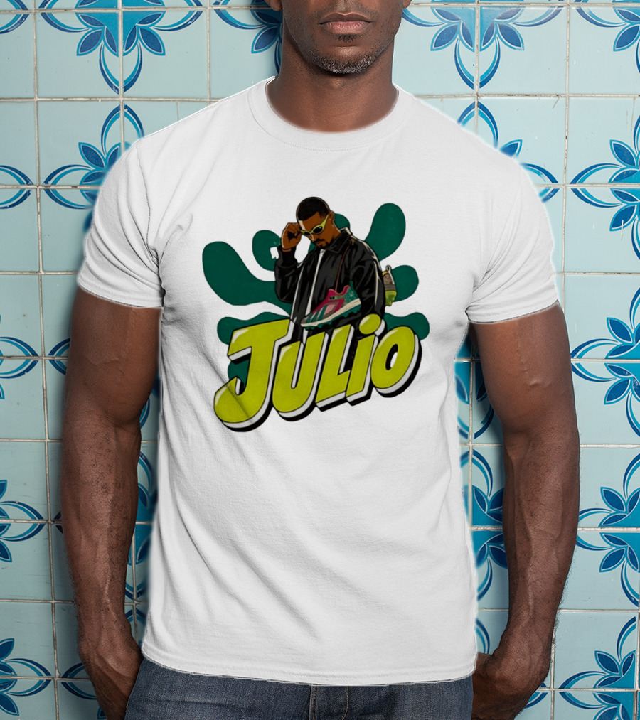 Seattle Mariners Julio Rodriguez Sneaker T-Shirt