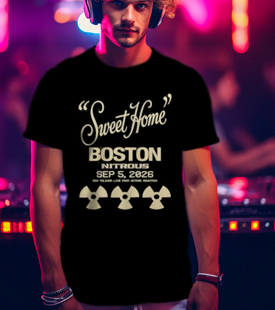 Sweet Home Boston September 5 2026 TD Garden Massachusetts Concert T-Shirt