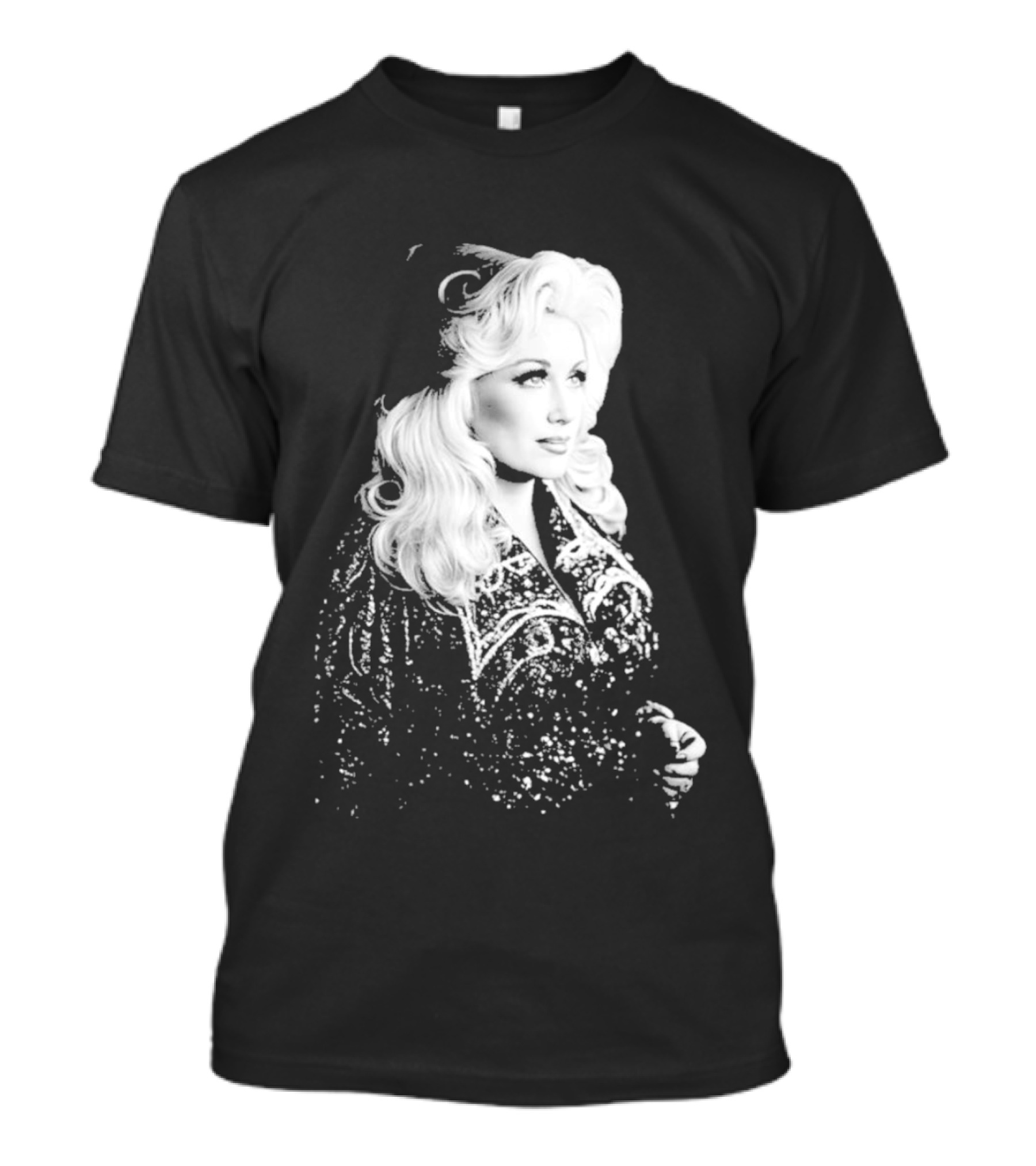 Glamorous Dolly Parton Vintage Style Image T-Shirt