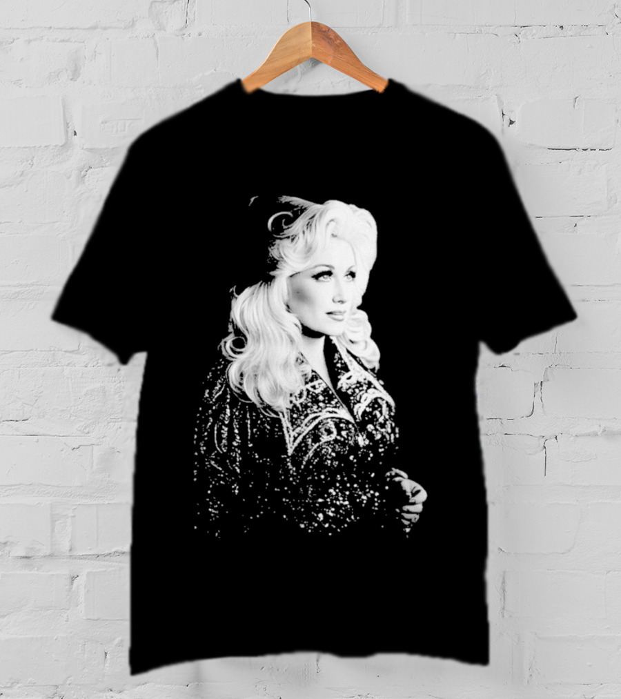 Glamorous Dolly Parton Vintage Style Image T-Shirt