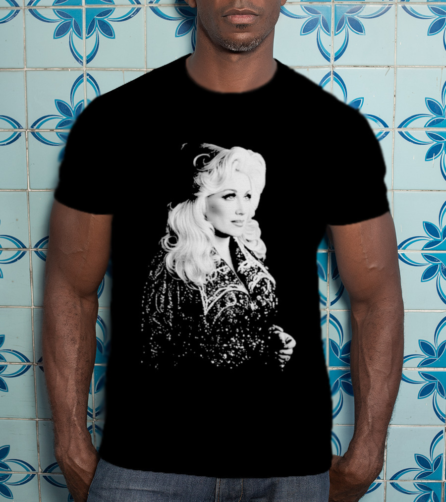 Glamorous Dolly Parton Vintage Style Image T-Shirt