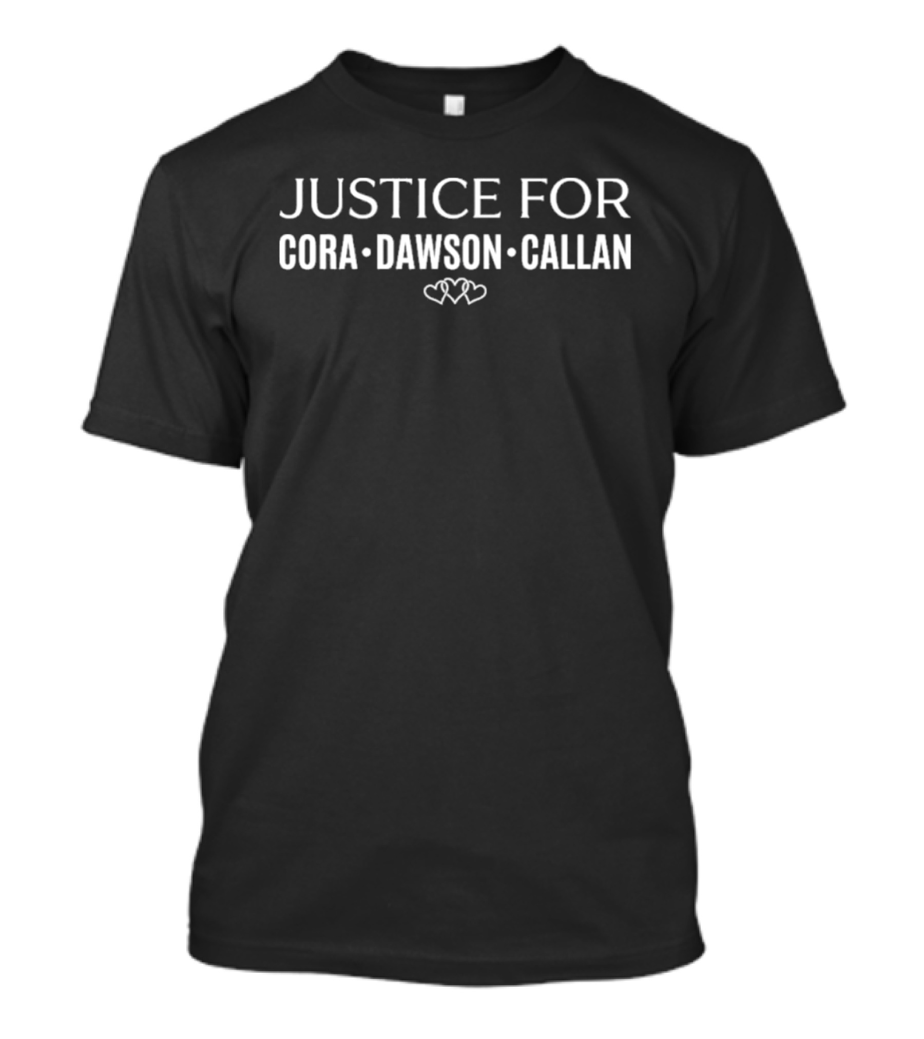Justice For Cora Dawson Callan Remember Clancy Children Hearts T-Shirt