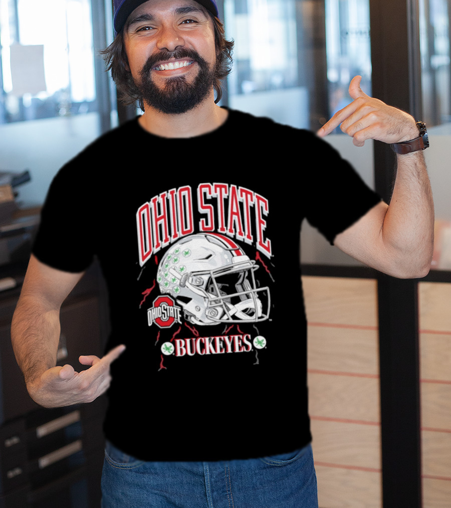 Ohio State Buckeyes 2026 College Gameday Football Helmet Buckeyes T-Shirt
