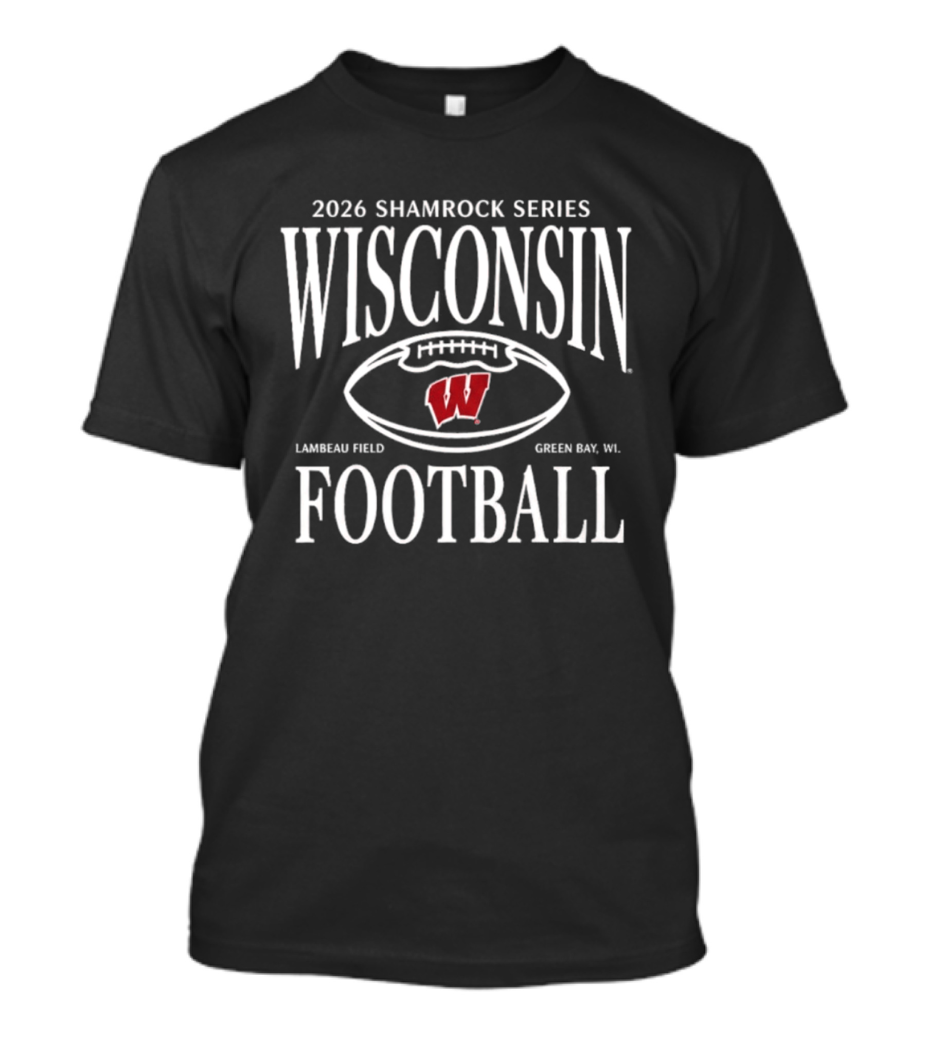 2026 Shamrock Series Wisconsin Football Lam...T-Shirt 