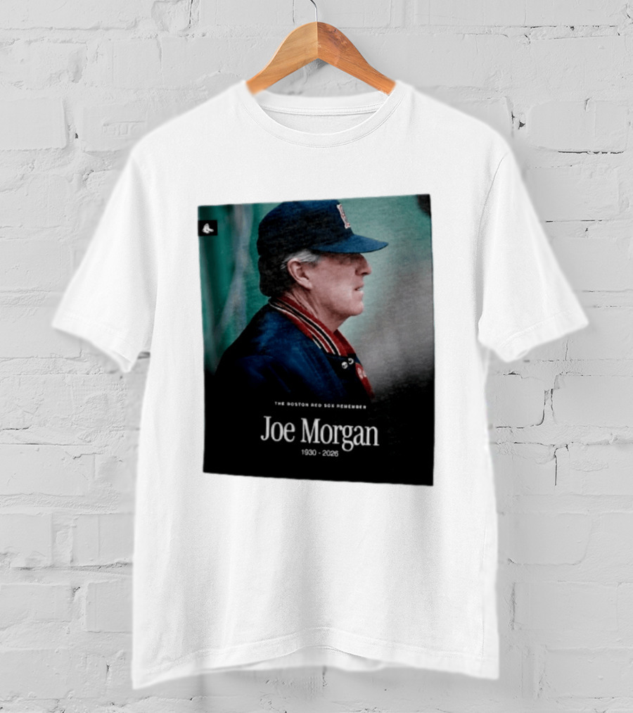 Boston Red Sox Honor Joe Morgan 1930 2026 MLB Memoriam T-Shirt