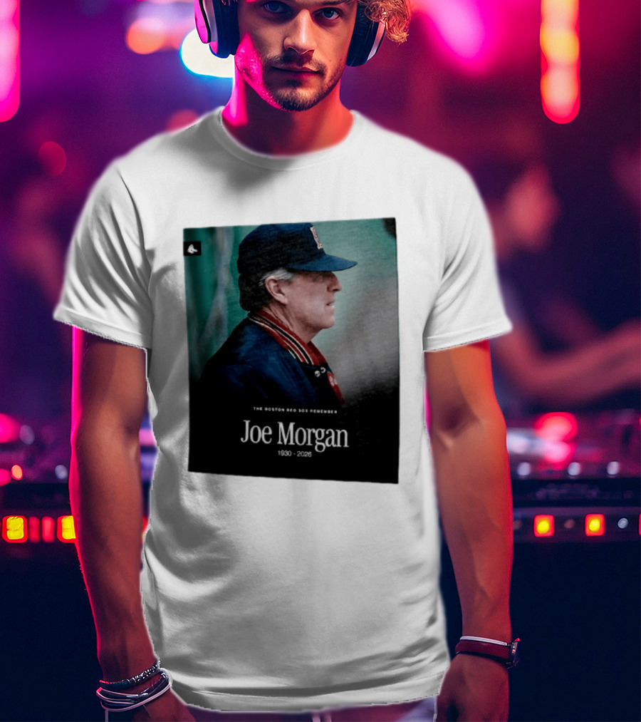 Boston Red Sox Honor Joe Morgan 1930 2026 MLB Memoriam T-Shirt