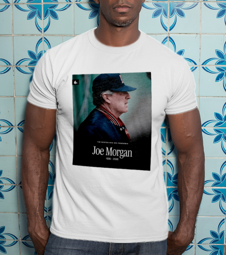 Boston Red Sox Honor Joe Morgan 1930 2026 MLB Memoriam T-Shirt
