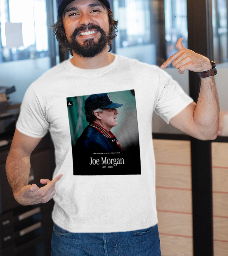 Boston Red Sox Honor Joe Morgan 1930 2026 MLB Memoriam T-Shirt