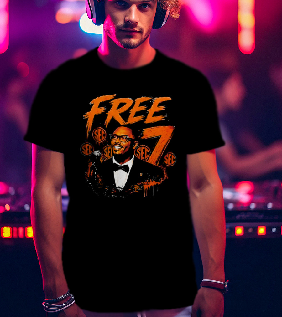 Tennessee Volunteers Arion Carter SEC Free 7 T-Shirt