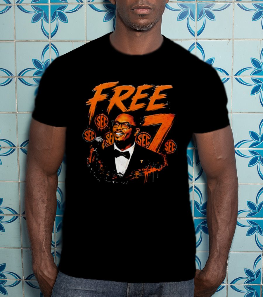 Tennessee Volunteers Arion Carter SEC Free 7 T-Shirt