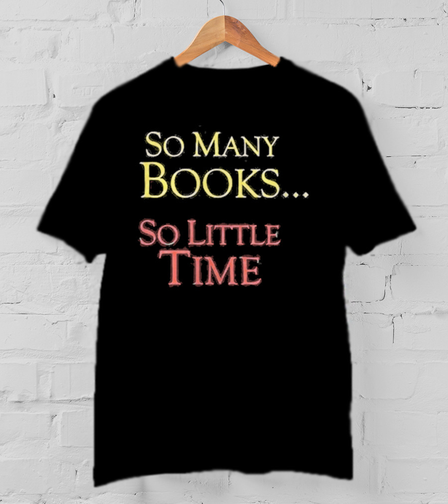Dua Lipa So Many Books So Little Time T-Shirt