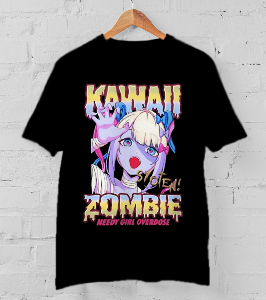 Kangel Needy Girl Overdose Kawaii Syoten Zombie Anime T-Shirt