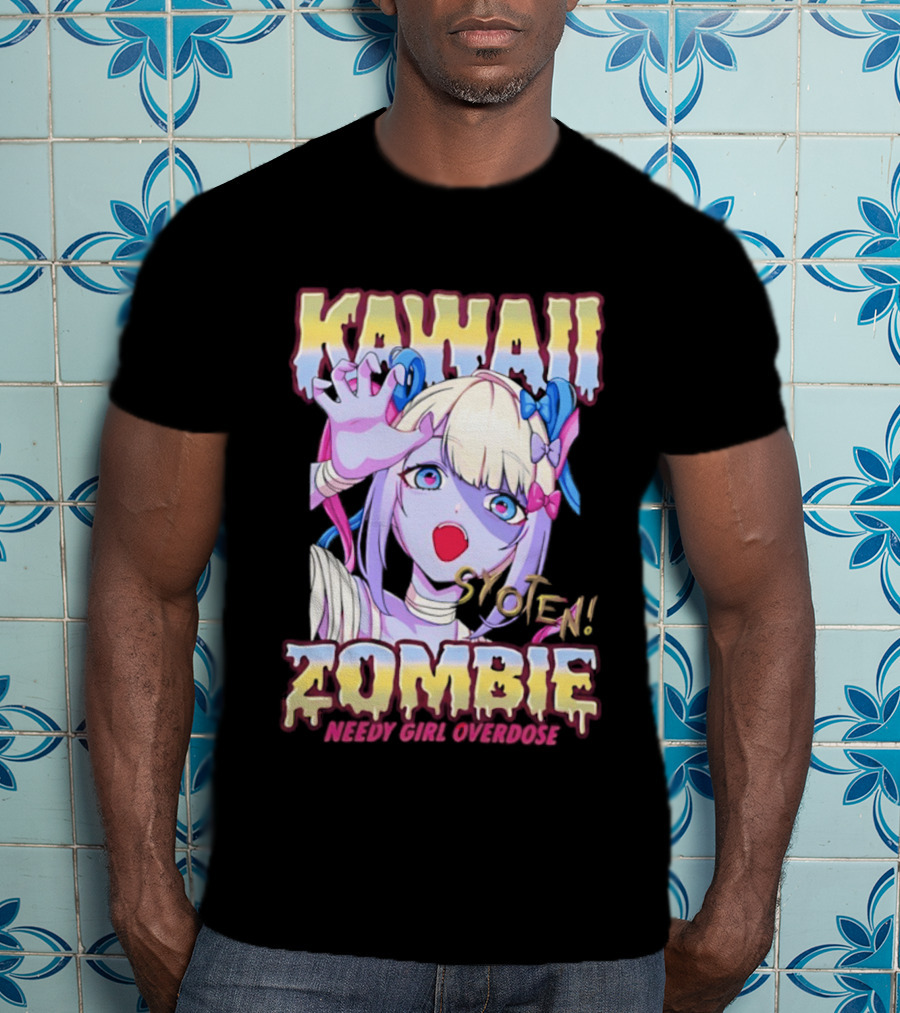 Kangel Needy Girl Overdose Kawaii Syoten Zombie Anime T-Shirt