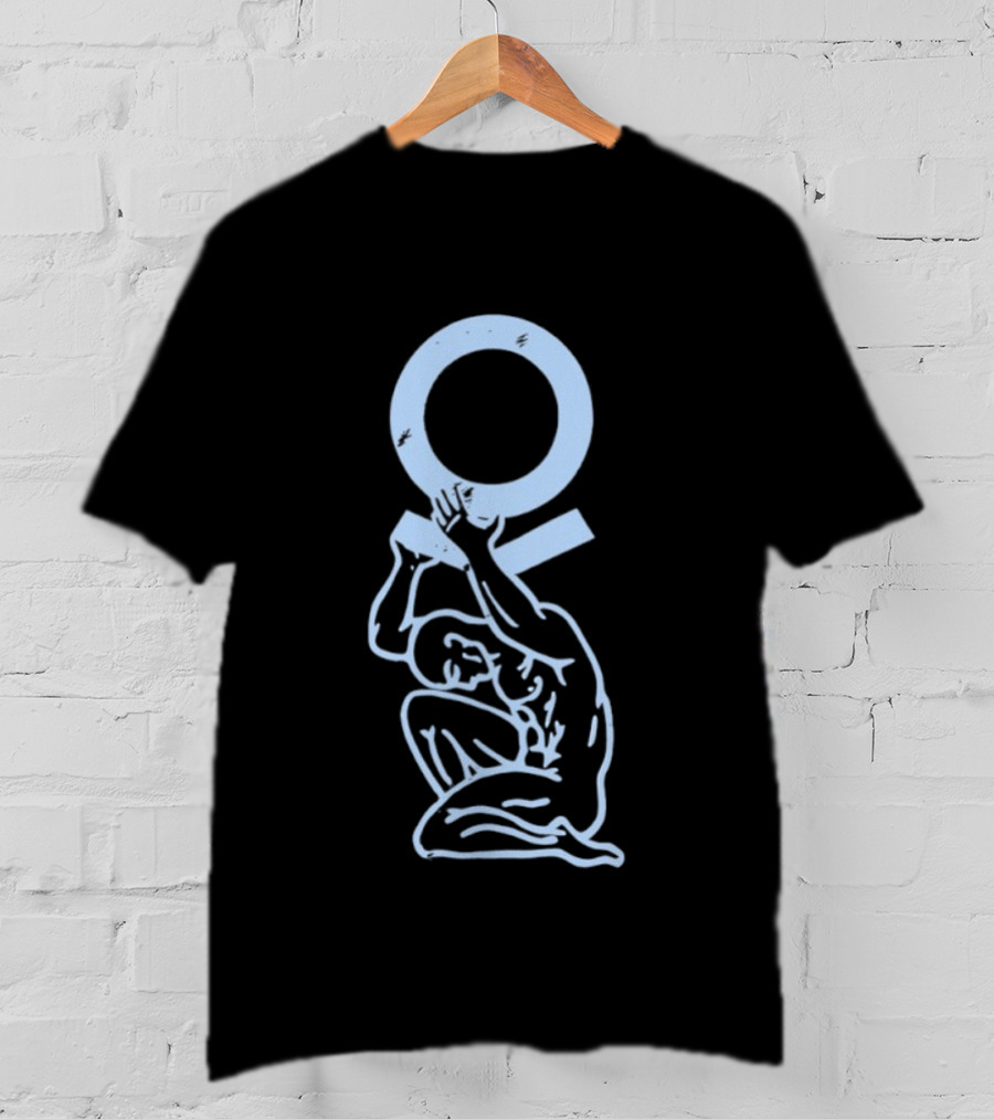 Atlas Woman Feminist Mythology Symbol Of Female Empowerment T-Shirt