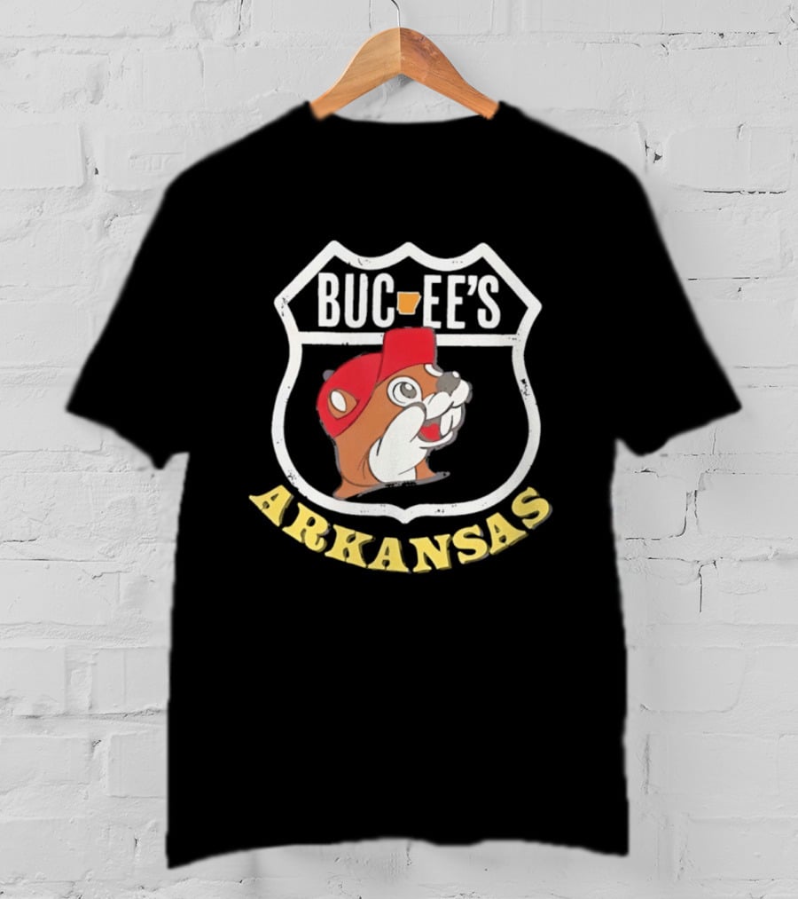 Buc Ee's Arkansas Beaver Travel Route T-Shirt