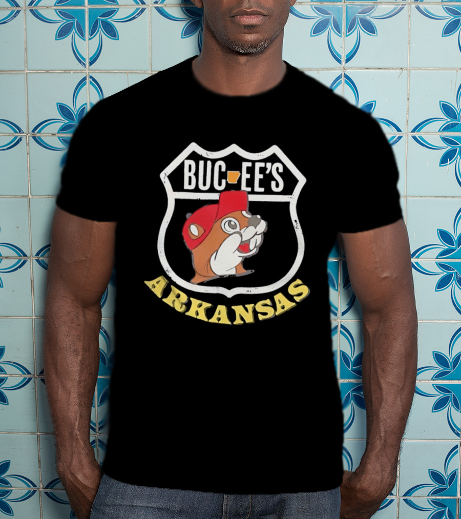 Buc Ee's Arkansas Beaver Travel Route T-Shirt