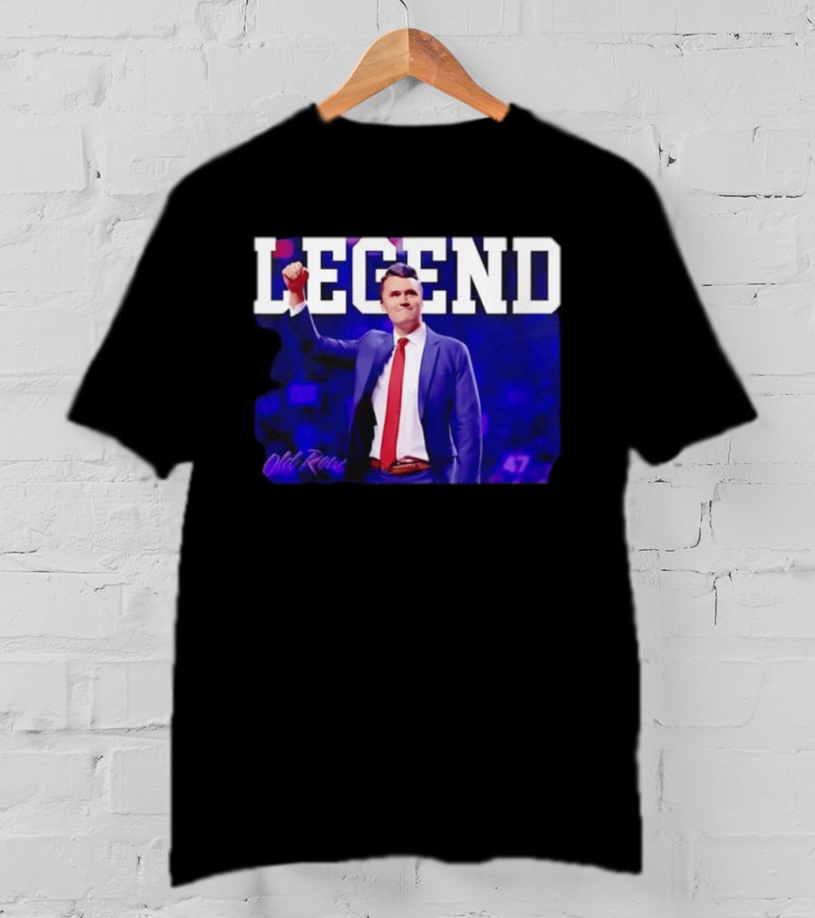Charlie Kirk Old Row Legend 47 T-Shirt