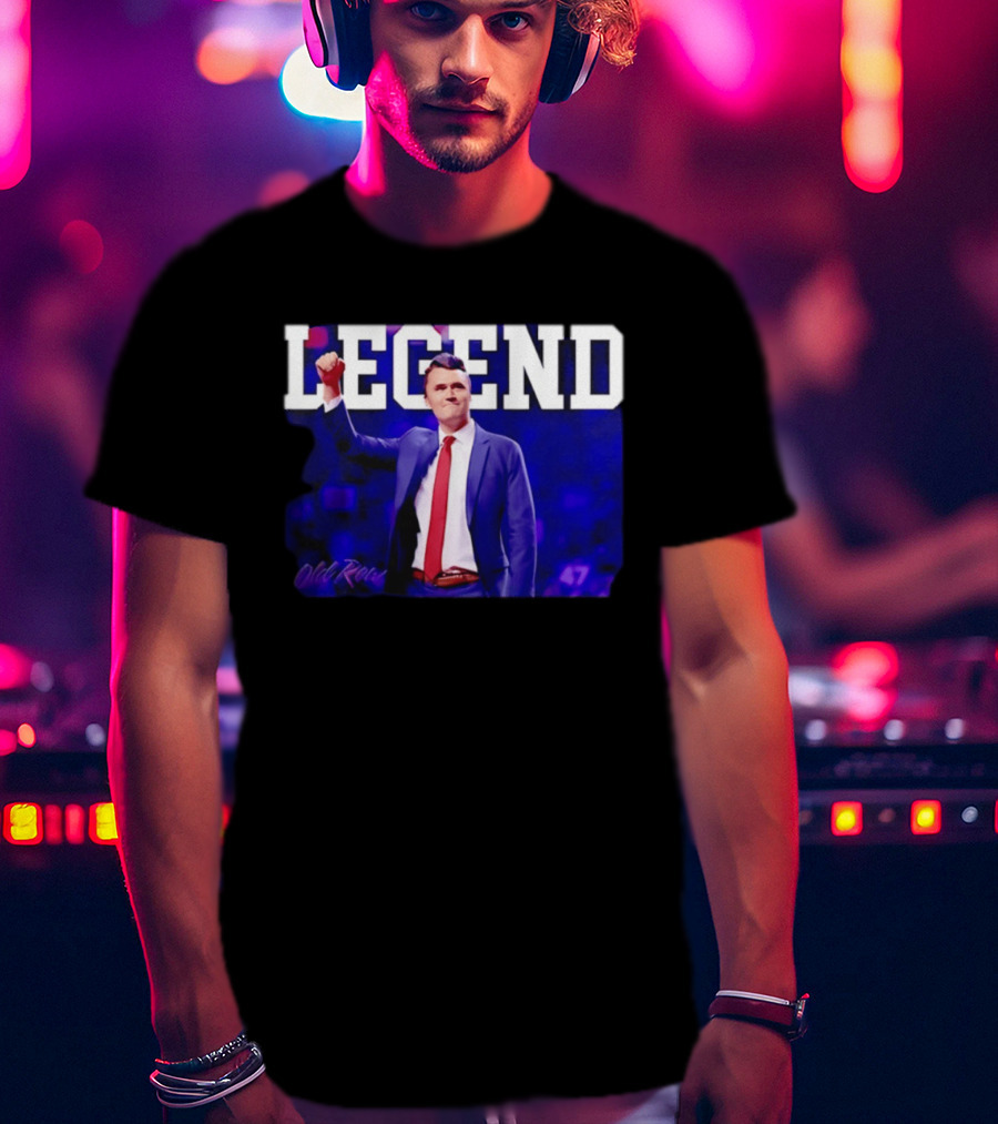 Charlie Kirk Old Row Legend 47 T-Shirt