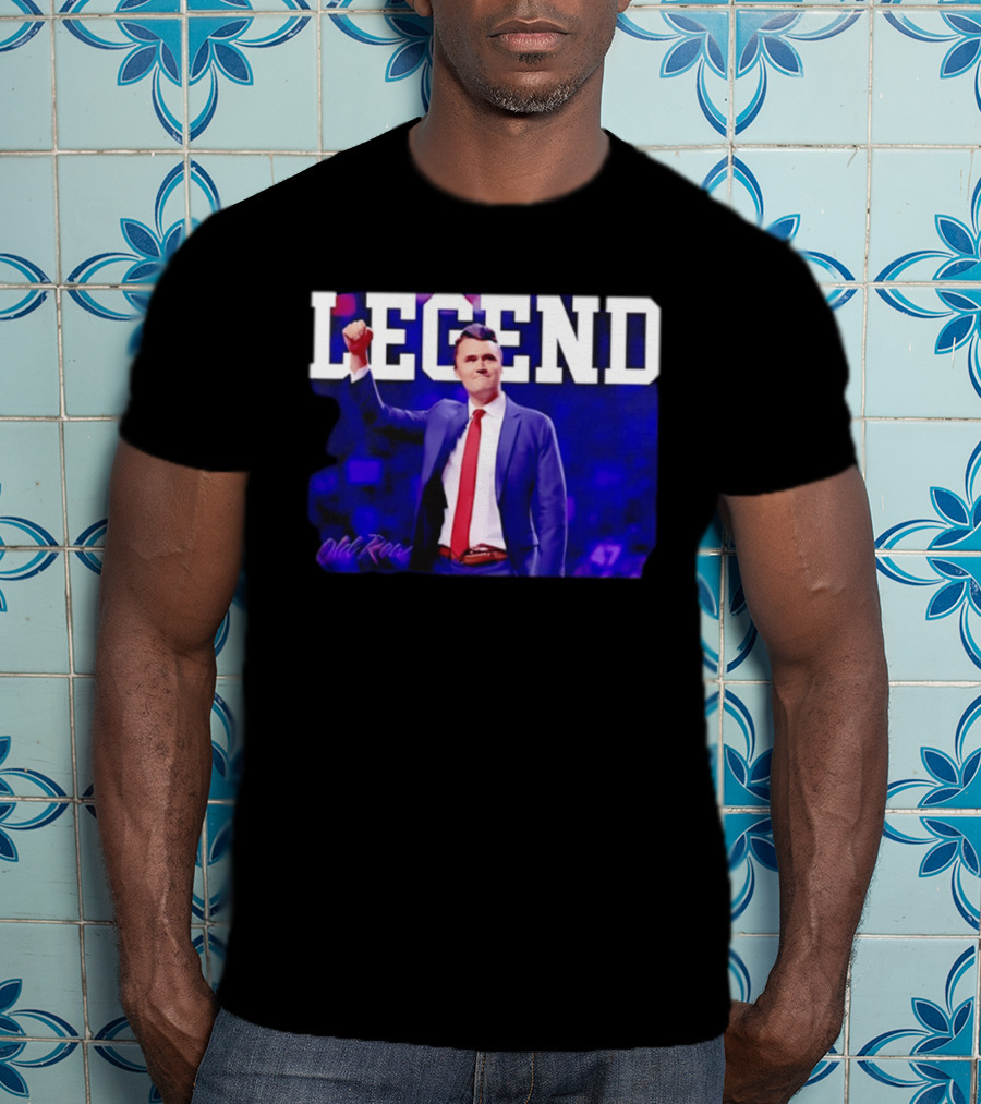 Charlie Kirk Old Row Legend 47 T-Shirt