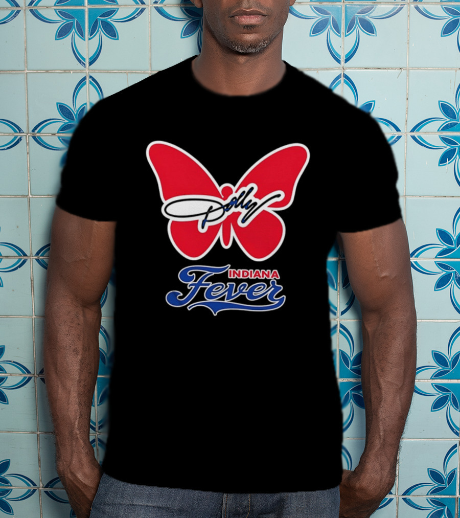 Indiana Fever Women's Basketball Dolly Parton Butterfly Collaboration T-Shirt