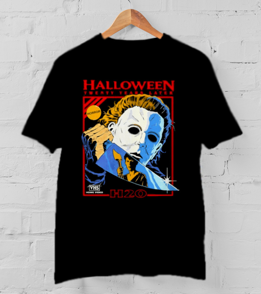 Halloween Twenty Years Later H20 Michael Myers Laurie Strode T-Shirt