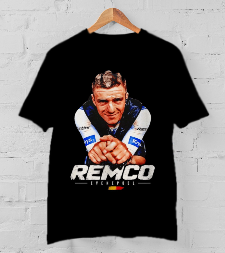 REMCO Evenepoel Belgium Cyclist Santini Krys T-Shirt