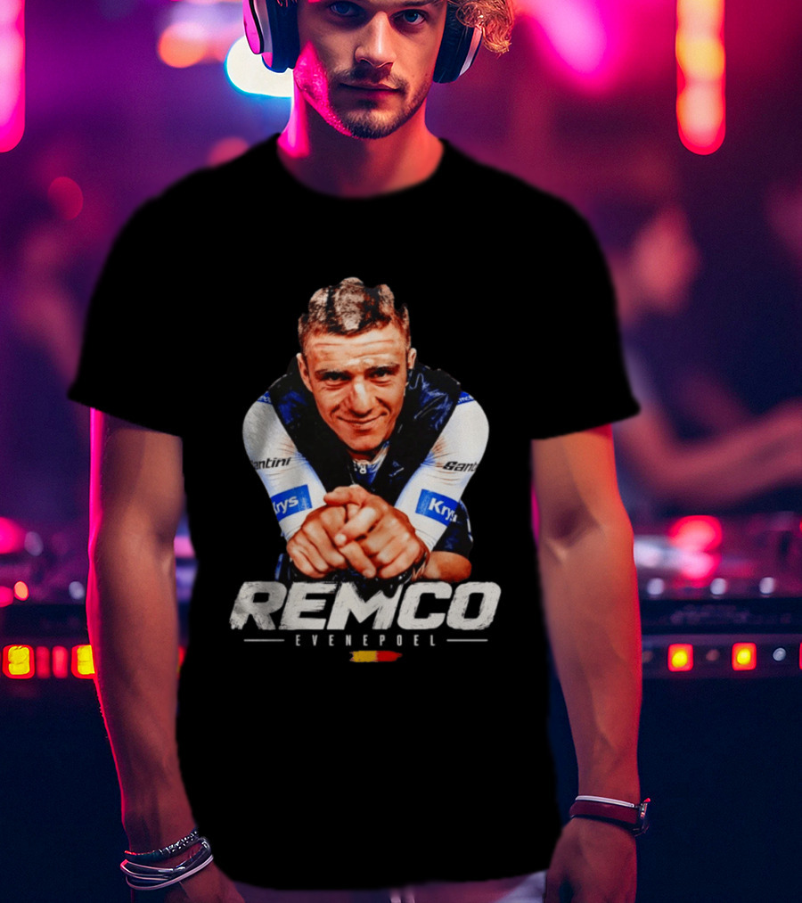 REMCO Evenepoel Belgium Cyclist Santini Krys T-Shirt