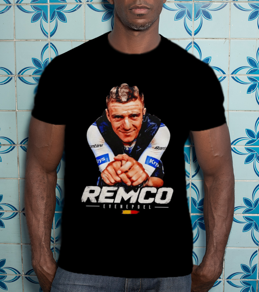 REMCO Evenepoel Belgium Cyclist Santini Krys T-Shirt