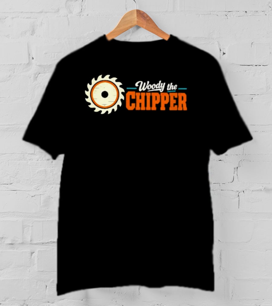 Woody The Chipper Saw Blade Circular T-Shirt