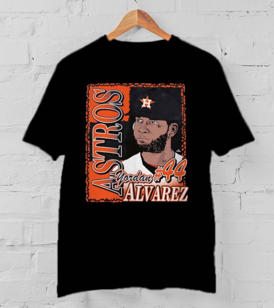 Astros Yordan Alvarez #44 Houston Baseball T-Shirt