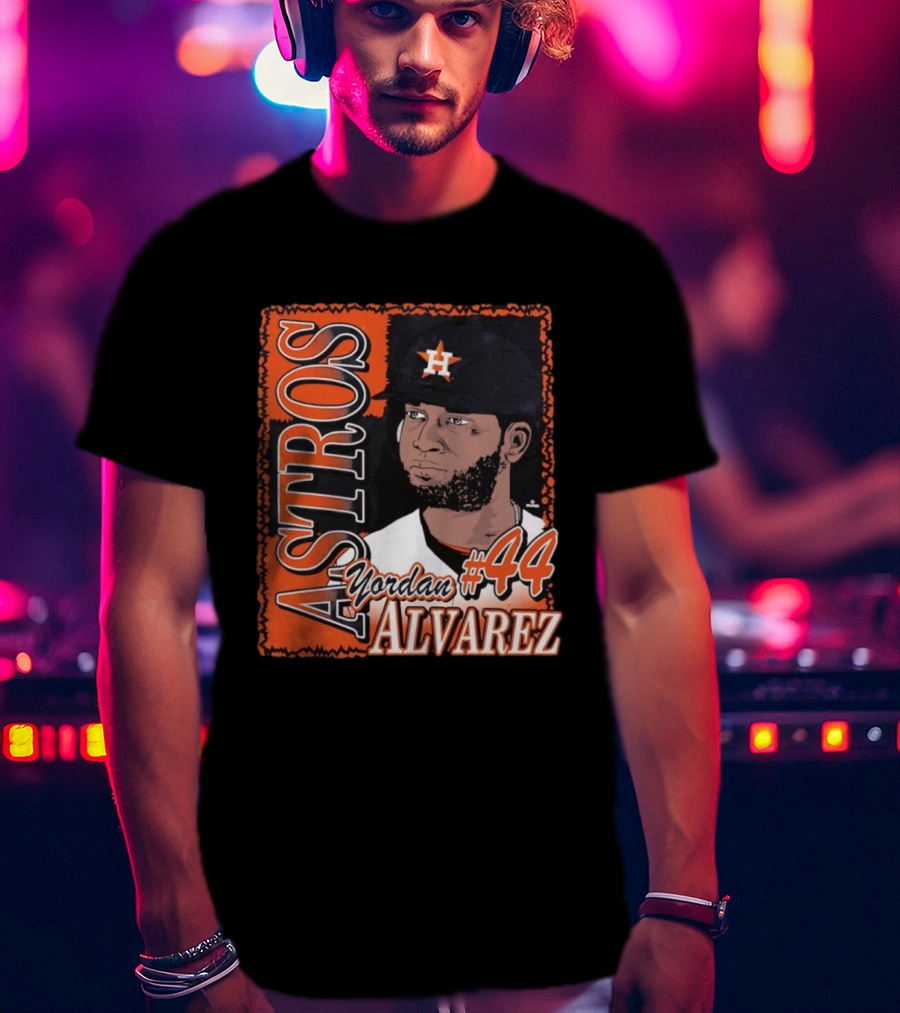 Astros Yordan Alvarez #44 Houston Baseball T-Shirt