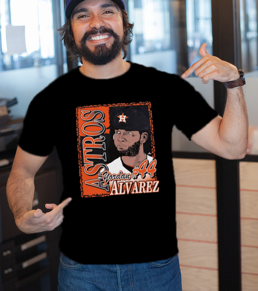 Astros Yordan Alvarez #44 Houston Baseball T-Shirt