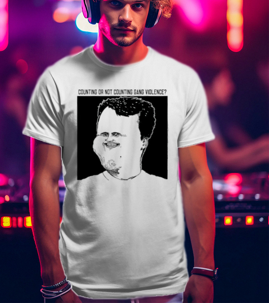 Charlie Kirk Counting Or Not Counting Gang Violence T-Shirt