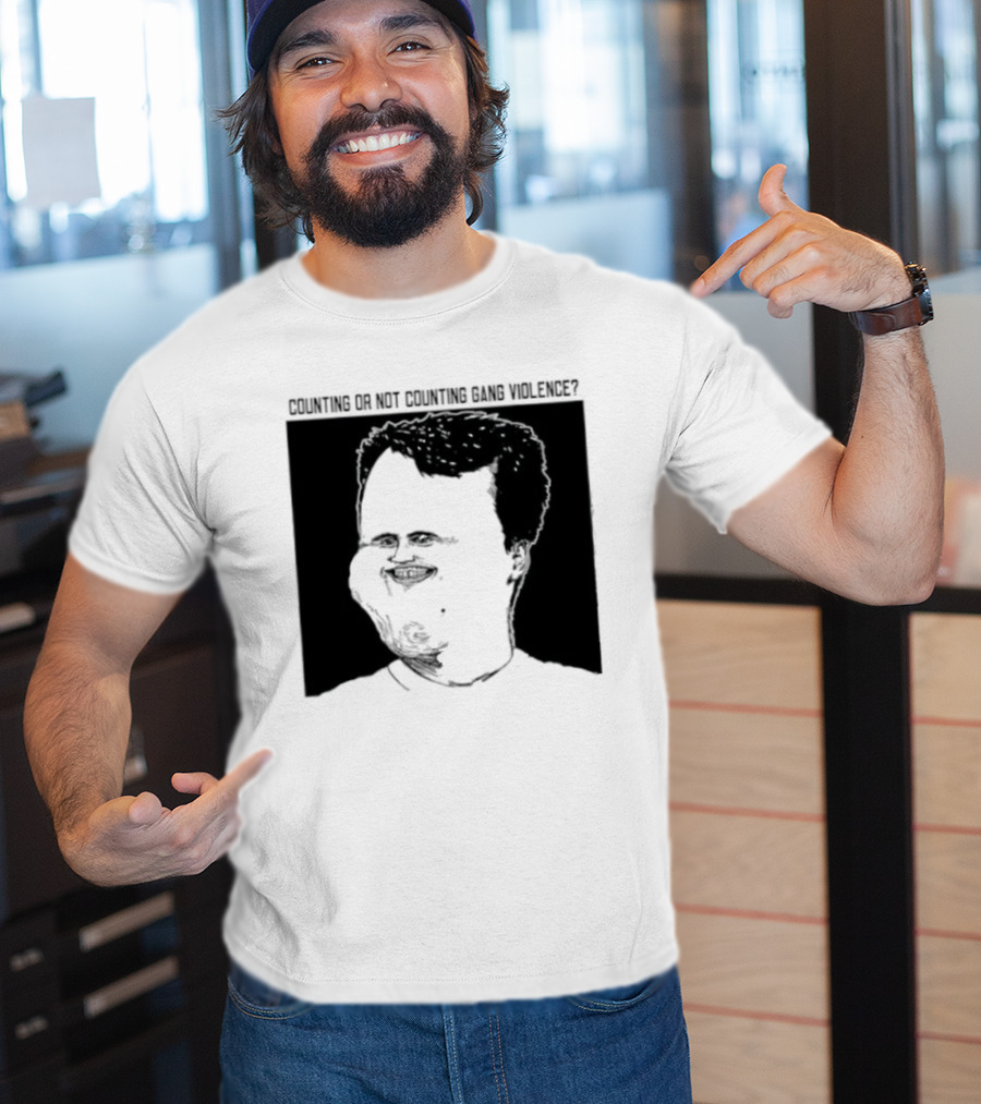 Charlie Kirk Counting Or Not Counting Gang Violence T-Shirt