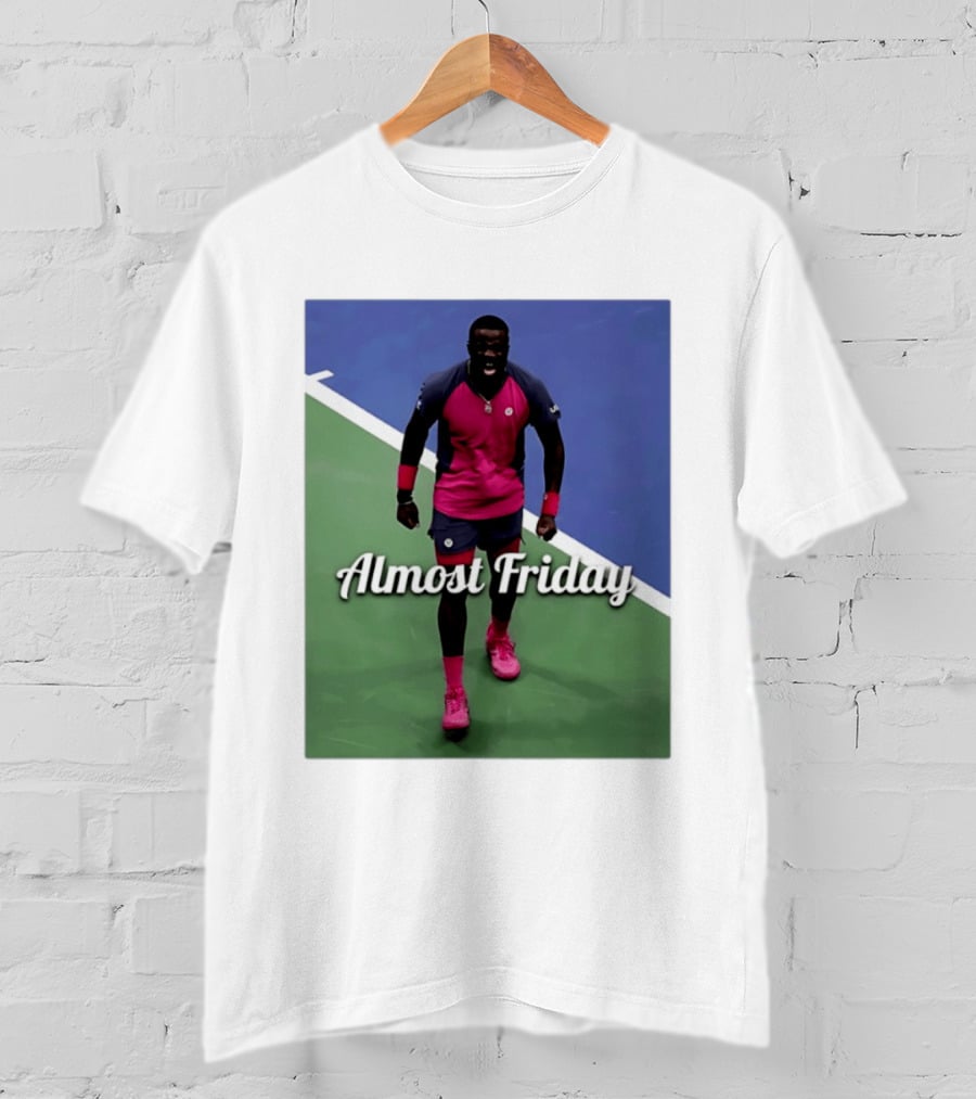 Frances Tiafoe Big FOE Almost Friday Tennis T-Shirt
