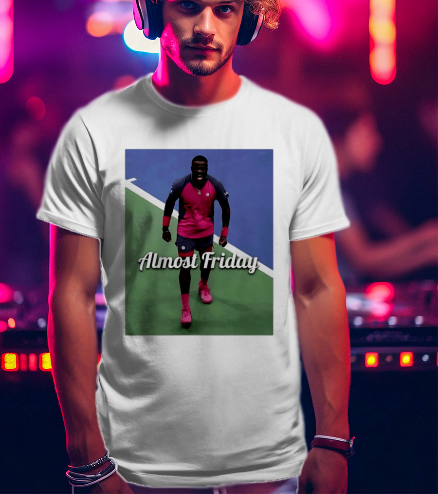 Frances Tiafoe Big FOE Almost Friday Tennis T-Shirt