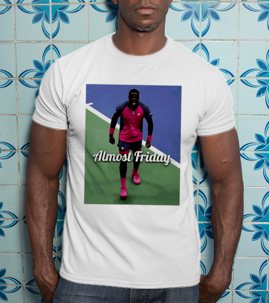 Frances Tiafoe Big FOE Almost Friday Tennis T-Shirt