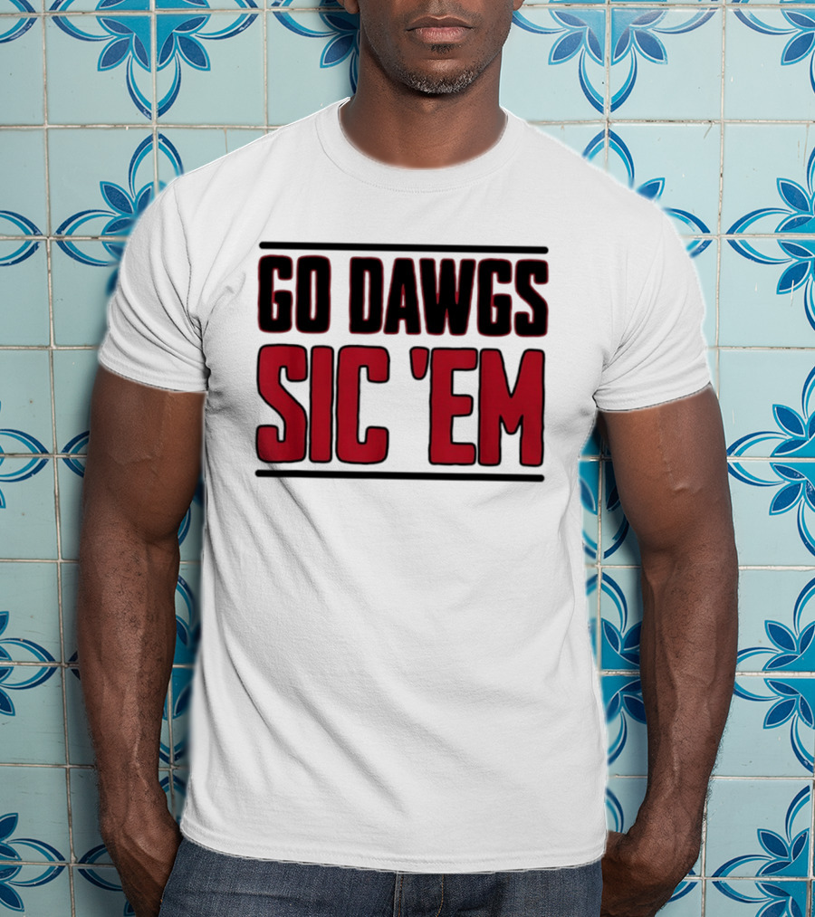 Georgia Bulldogs Go Dawgs Sic Em T-Shirt