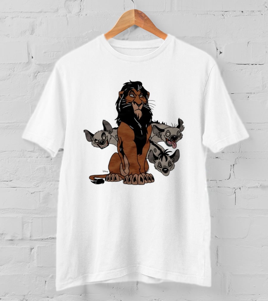 Lion King Scar And Hyenas Troupe T-Shirt