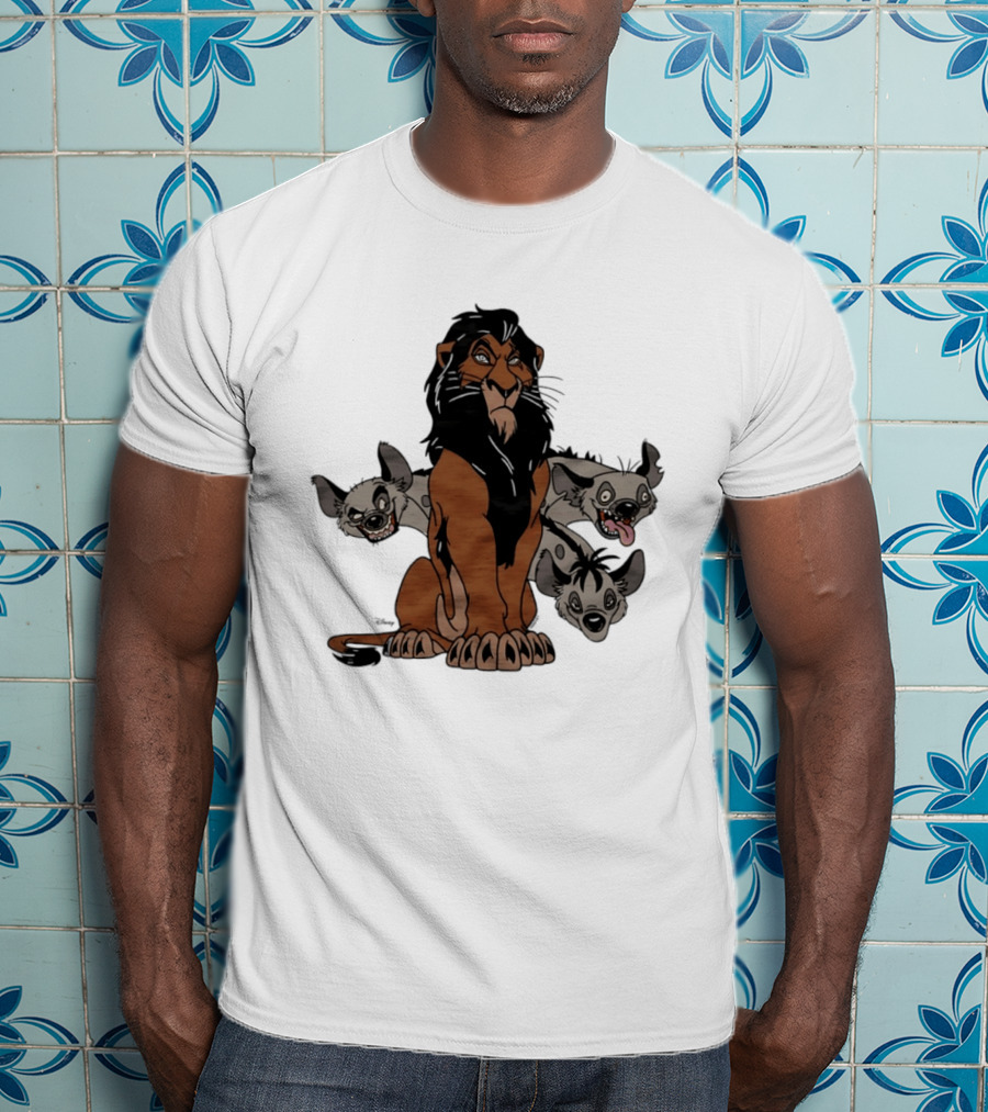 Lion King Scar And Hyenas Troupe T-Shirt