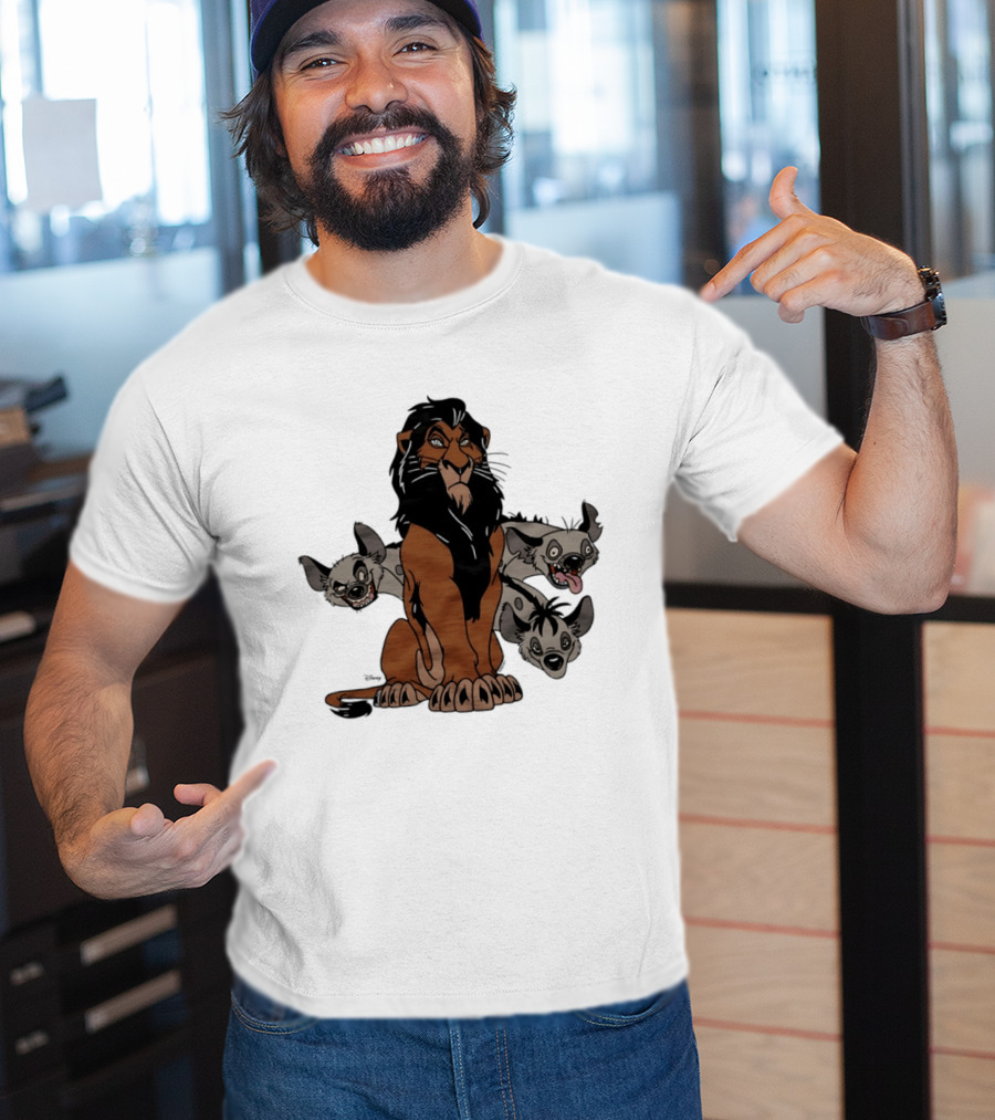 Lion King Scar And Hyenas Troupe T-Shirt