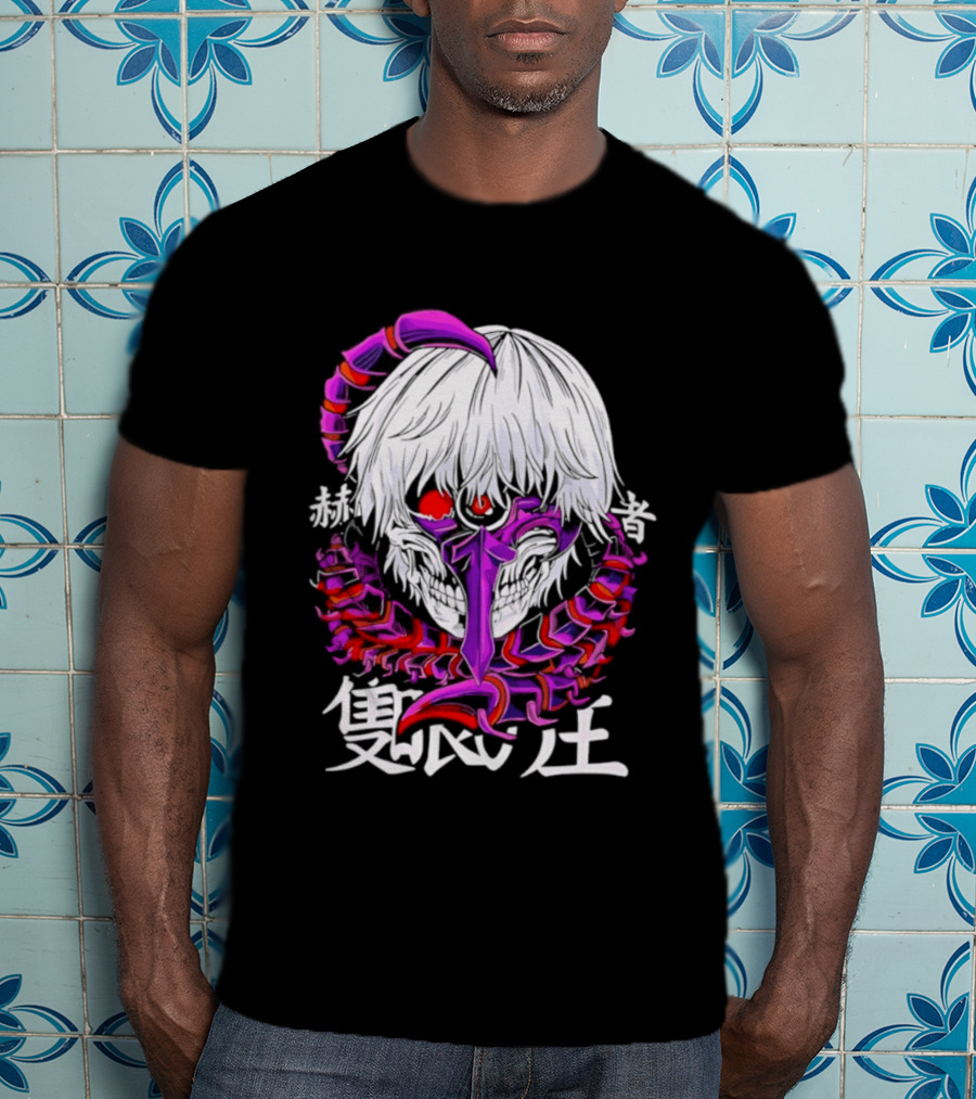 Tokyo Kaneki Kakuja Mask Heroic Stance T-Shirt