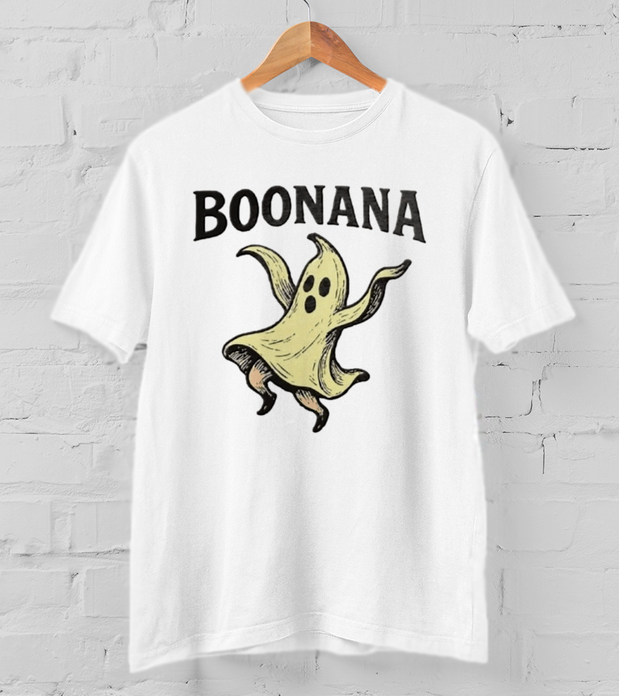 Boonana Ghost Dancing Banana Halloween Costume T-Shirt
