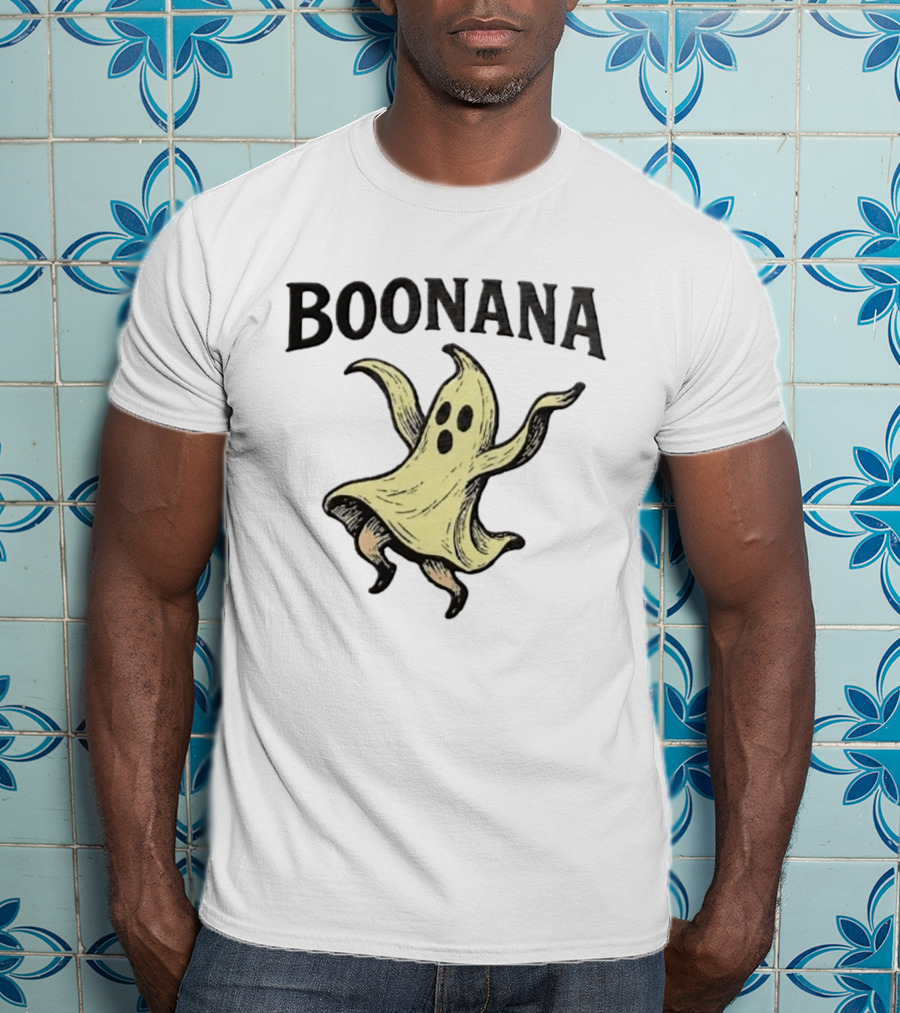 Boonana Ghost Dancing Banana Halloween Costume T-Shirt