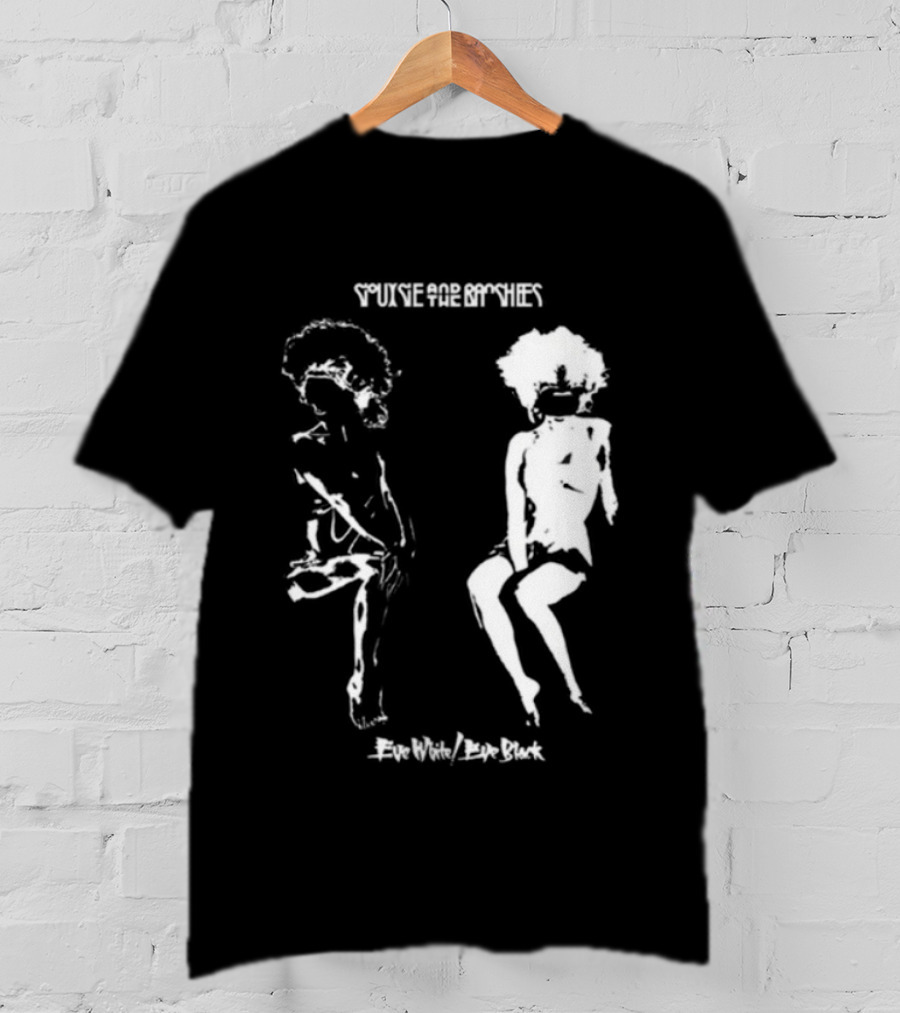 Siouxsie And The Banshees Eve White Eve Black T-Shirt