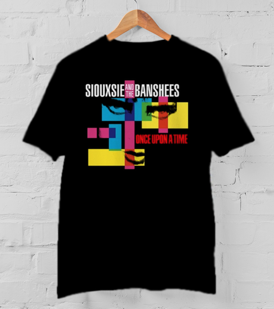 Siouxsie And The Banshees Once Upon A Time 2026 Multicolor Blocks T-Shirt