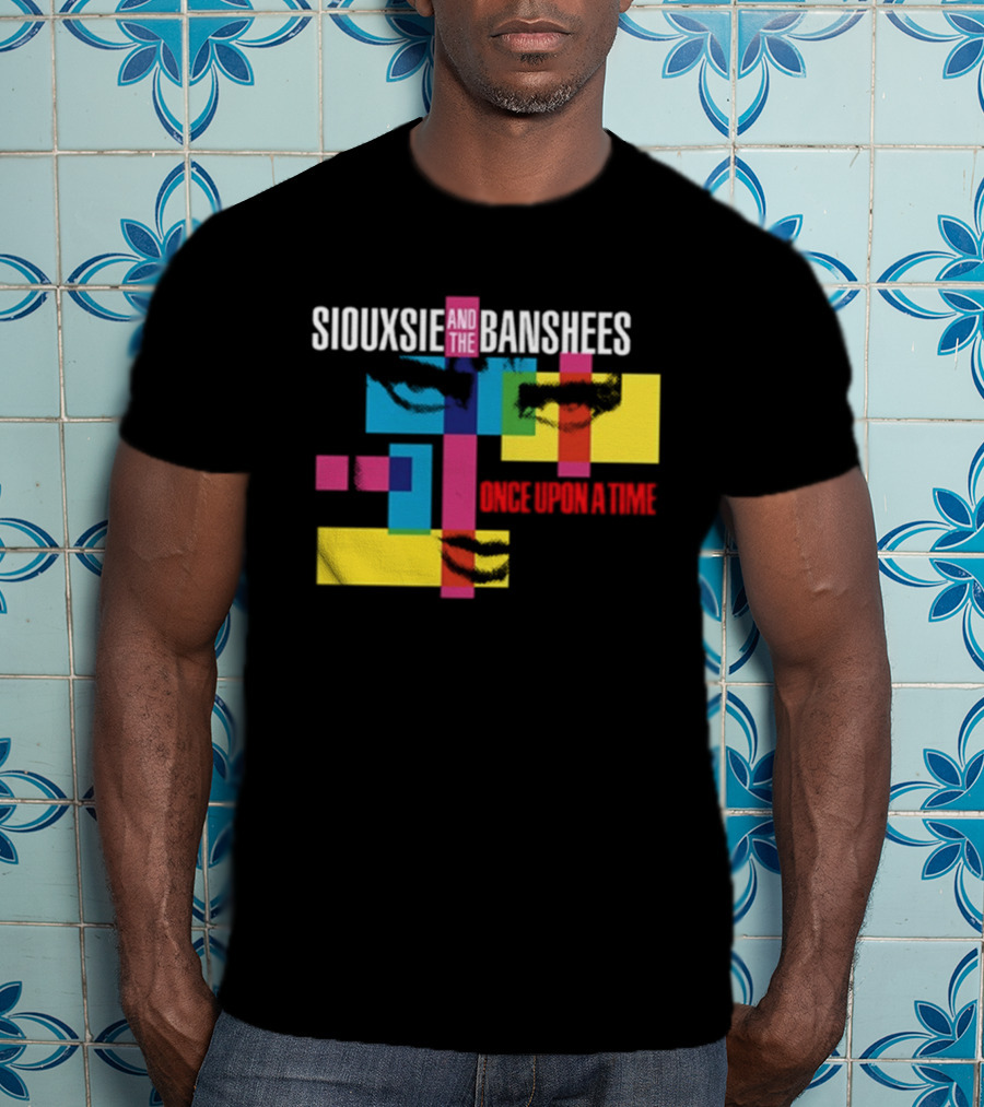 Siouxsie And The Banshees Once Upon A Time 2026 Multicolor Blocks T-Shirt