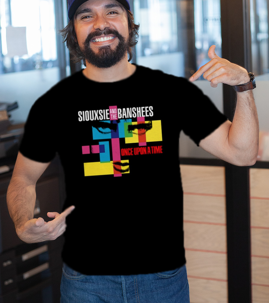 Siouxsie And The Banshees Once Upon A Time 2026 Multicolor Blocks T-Shirt