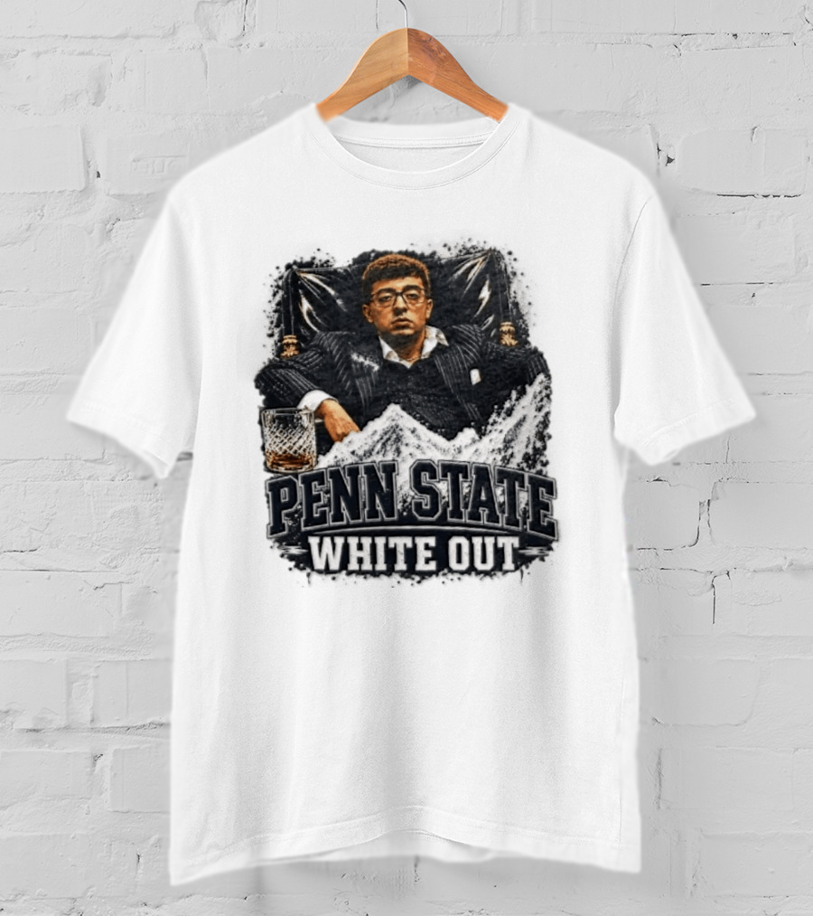 Penn State White Out Man In Suit Nittany Lions T-Shirt