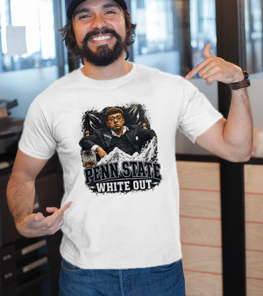 Penn State White Out Man In Suit Nittany Lions T-Shirt